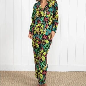 NWT Printfresh Big Cat Energy Long Sleep Set Pajamas